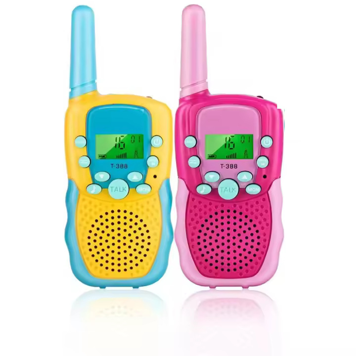 Walkie Talkie Niños 8 Canales VOX LCD Pantalla 3KM，2pizes - 1