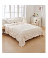 Manta Sherpa Terciopelo Edredón sherpa para cama,Sofa. manta multiusos 130x160, 160x220, 220x240, - details 1