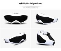 Masajeador De Ojos Eléctrico EMS Multifuncional 9 Modos Vibración Magnética Sin Batería Incluida USB Para Relajación Y Cuidado De Los Ojos - details 5