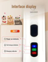 Afilador De Uñas Para Perros Recargable USB Tijeras Eléctricas Para Mascotas Herramientas De Peluquería Para Pies De Gatos Y Perros - details 4