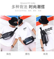 Bolsa De Cintura Para Hombres Antirrobo Con Correa Reflectante Múltiples Funciones Bolsa De Hombro Estilo Casual Material Nylon - details 3
