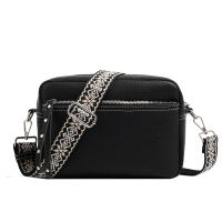 Bolso Pequeño Cuadrado Para Mujer De Cuero PU Estilo Crossbody Y Hombro Moda Satchel Con Bolsillo Interior Nylon Origen Guangdong - details 6