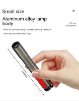 Lámpara LED De Billetera Médica Recargable MiniLinterna Fuente De Luz Doble Con Clip Para Dentista Enfermera Primeros Auxilios Luz De Trabajo Resistente Al Agua - details 12