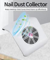 LULAA 30W Coleccionador De Polvo Para Uñas Máquina De Manicura Con 2 Bolsas De Recogida De Polvo Potente Aspiradora De Uñas Para Salon - details 0