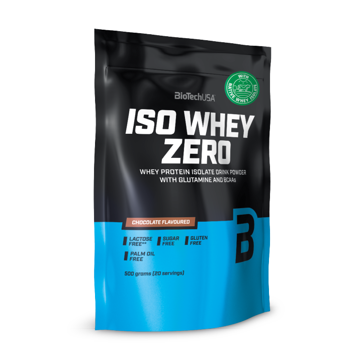 Iso Whey Zero - 500 g - BiotechUSA - Aislado de proteína de suero