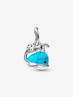 Pandora - Charm de Ballena Turquesa - Sabiduría del Océano - Novedades de Verano - details 0