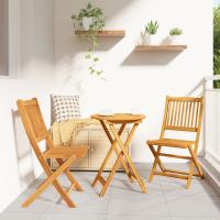 Conjunto de Bistro de Jardín de 3 Piezas vidaXL de Madera Sólida de Acacia - details 0