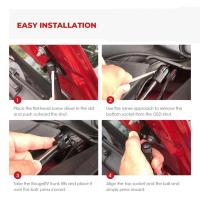 Soportes Automáticos Para Maletero Trasero Y Capó Delantero De Tesla Model 3 2017-2020 Accesorios De Automóvil Material De Acero Inoxidable 304+Plástico - details 6