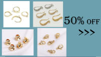 Bolas Redondas Y Planas De Latón Galvanizado En Oro 18K Para Suministros De Joyería DIY Accesorios Para Pulseras Y Collares - details 2