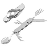 Juego De Utensilios De Camping Plegable Multi Funcional Cuchillo Fork Cuchara Para Actividades Al Aire Libre Deportes Picnic Viaje - details 6