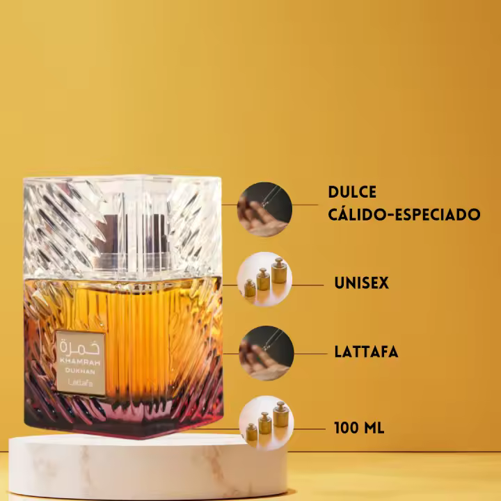 Lattafa Khamrah Dukhan | Eau de Parfum Unisex | Lattafa - 1