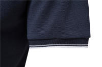 Camisa Polo De Cuello V AIOPESON Para Hombres Color Sólido Manga Corta Estilo Clásico Ropa Masculina Verano 2022 Anti-Pelusa - details 12