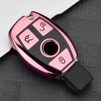 Funda De Llave De Coche Suave TPU Para Mercedes Benz a B G R Class GLA GLK W176 W204 W251 W463 Accesorios De Caucho Para Llaves De Radio - details 6