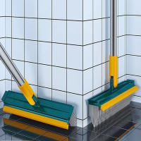 Cepillo De Limpieza Hygienico De Fin De Piso 2-en-1 Cepillo De Raspador Para Suelos Material Plástico Eco-amigable - details 4
