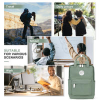 Mochila Escolar Para Niñas Y Adolescentes Hombres Ligera Impermeable Bolsas De Viaje Casual Con Portátil Para Mujeres - details 7