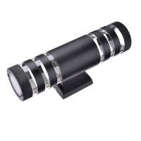 Lámpara De Pared Impermeable Con Inducción Doble Cabeza Para Jardín Y Courtyard LED Fuente De Luz Moderna E27 Incluida - details 12