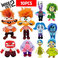 6PCS/10PCS Muñecos De Peluche De Personajes De Cartoon inside out Bing Bong Joy Sadness Anger Disgust Fear Regalos Para Niños - details 0
