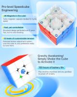 Cubo Magico 3x3 Gan 356 I Carry 2 UV Juguetes Inteligentes Con Imán Para Juego Y Desafío Edad Recomendada 14+ Años - details 6