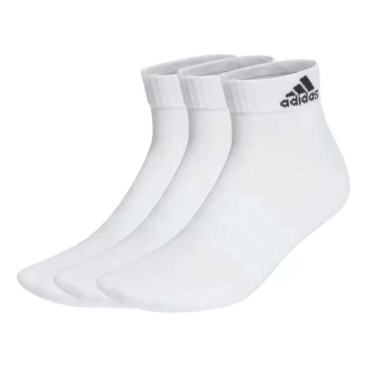 Calcetines Adidas Cushioned Cortos Blanco 3 pares - 1