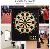 Tablero con dardos de doble cara, juego seguro para interior y exterior, juego de tablero magnético enrollable para niños - details 1