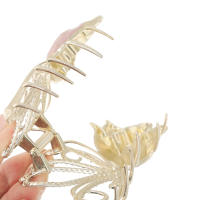 Molans Nueva Pinza De Pelo En Forma De Tulipán Para Mujer Con Rhinestones Accesorio De Pelo Floral Moda Casual Para Todas Las Estaciones - details 3
