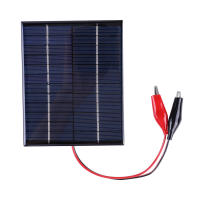 Panel Solar Portátil 5W 12V Mini modulo Solar Impermeable Para Cargador De Lámpara Ventilador Bomba Panel Solar De Polícrystalino Epoxy - details 1