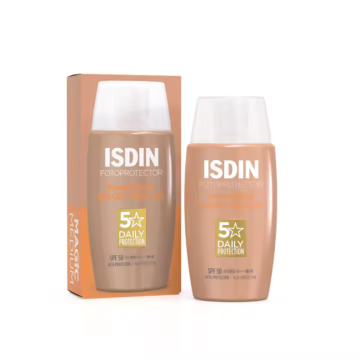Isdin Fotoprotector Spf50  FusionWater Color Medium 50ml - 1