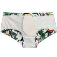 Nueva Ropa De Baño Para Hombre Moda 2023 Pantalones De Natación Estampados Con Push-up Elásticos Y Cómodos Para Playa Y Surf Con Cierre De Cordón - details 14