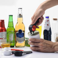 Abrebotellas Multifuncional 5 En 1 De Acero Inoxidable Para Cerveza Y Jugos Herramienta De Cocina Eco-amigable Para Barmen - details 8