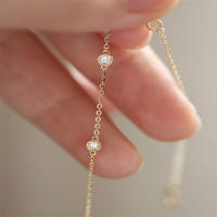 Pulsera De Encanto Somilia En Plata De Ley 925 Con Circonia 5A Y Galvanizado En Oro 14K Para Mujer Joyería Finos Minimalista Regalo Para Mamá - details 1