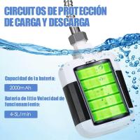 Ducha Eléctrica portátil para Exterior con Manguera de 1,8 m para acampar, viajar, Jardín, mascotas - details 4