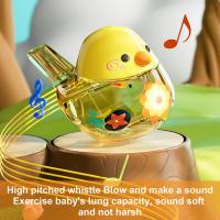 Juguete Musical Para Niños 2 En 1 Silbato De Agua Y Bird Training De Sonido Variable Instrumento Educativo De Plástico ABS - details 4