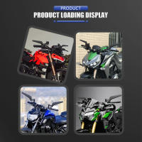 Espejo Retrovisor Rotativo Para Motocicleta Ducati Streetfighter V2 V4 V4 S Con Alas De Viento Y Luz LED Adaptador Para YAMAHA MT07 09 10 Accesorio De Aluminio - details 7
