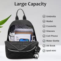 Mochila Cartera para Mujer, Mochila de Mujer, Ligero Antirrobo Mini Mochila, Bolsa de Viaje Casual, Mochila de Escuela Bolsa de Hombro, Mochila de Viaje Linda para Niñas - details 4