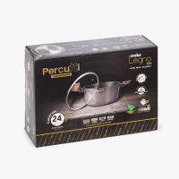 Cacerola Percutti Legno 2.0 de Aluminio Forjado de Alta Calidad, Antiadherente y Apta para Todo Tipo de Cocinas, 24 cm - details 2