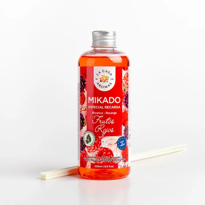 La Casa de los Aromas ambientadores Mikado Reposición,Canela Naranja,Mikado reposición - Mikado recarga - 250mlx3 unidades ,Mikado reposicion - 1