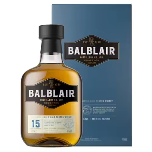 BALBLAIR 15 AÑOS SINGLE MALT WHISKY 70CL 46% - 1