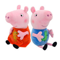 Peluche Peppa Pig Con George Y Su Familia Juguete De Peluche De Tamaño Grande Para Niños Regalo De Navidad Educativo Y Decorativo - details 2