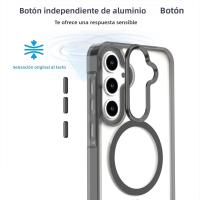 Funda Magnética De Carga Inalámbrica Para Samsung Galaxy A55 A36 A35 A26 A25 A16 A15 A54 A34 A53 A33 Resistente a Golpes Y Choques Con Anillo Y Soporte De Cinturón - details 5