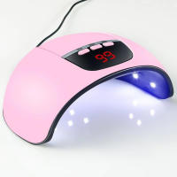 YIKOOLIN Lámpara UV Con 3 Tiempos Y Pantalla LED Perfecta Para Polvos De Uñas Y Secado - Interface USB Para Uso Conveniente - details 1