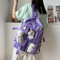 Bolsa De Libros Impermeable Multifuncional De Nylon Gran Capacidad Para Escuela Viaje Para Adolescentes - details 2