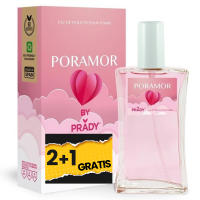 2+1 GRATIS PORAMOR Eau de Toilette para mujer 90ml Prady Fragancia inspirada en otros perfumes Pour Femme Colonia - details 0