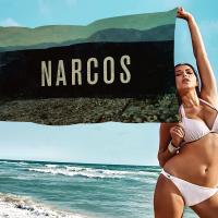 Toalla De Playa Microfibra Narcos Serie TV Pablo Escobar Secado Rápido Toalla De Piscina Viaje Para Hombres Y Mujeres Tamaño 76x182cm - details 4