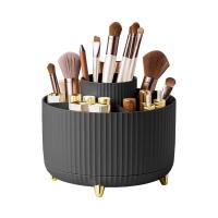 Organizador De Maquillaje Giratorio De 360 Grados Portátil Soporte Para Pinceles Y Cosméticos Caja De Almacenamiento Para Labiales Y Delineadores - details 9