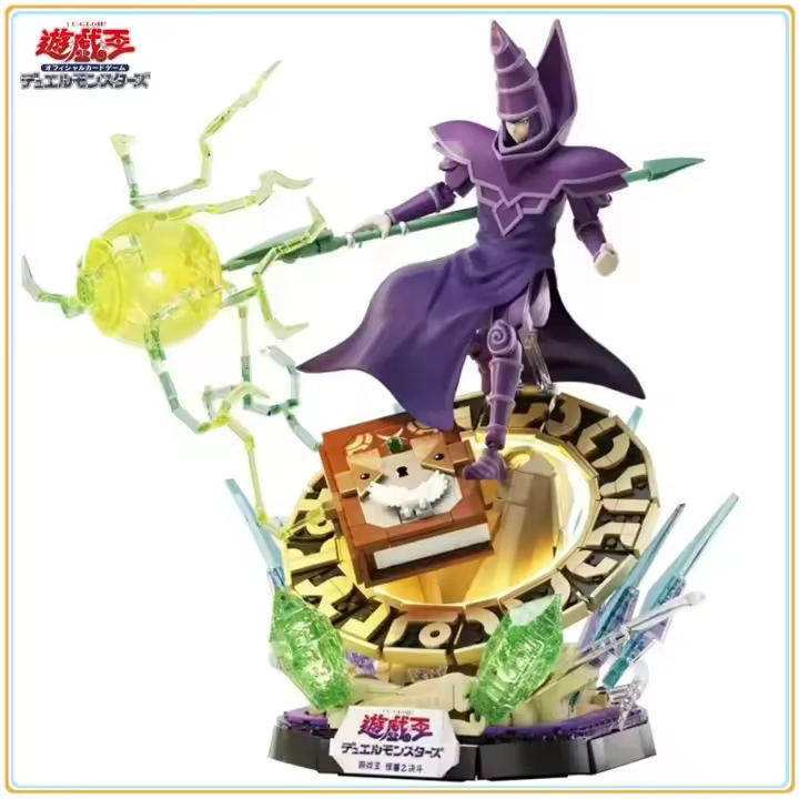 Bloques De Construcción Yu Gi Oh Magiciano Oscuro Figuras De Animación Modelos Educativos Adornos De Escritorio Regalos Para Niños Y Adultos - 1