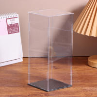 Caja De Exhibición De Acrílico Transparente 1Pc Para Muñecas Juguetes Coleccionables Protección Contra Polvo Tamaño 22 - details 11