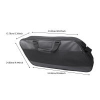 Alfombrilla De Equipaje Para Motocicleta Sillín Bolsa De Viaje Para Harley Touring Road King Electra Street Glide Ultra Honda Gold Wing GL1800 2012-2017 Resistente Al Agua Y Duradera - details 7