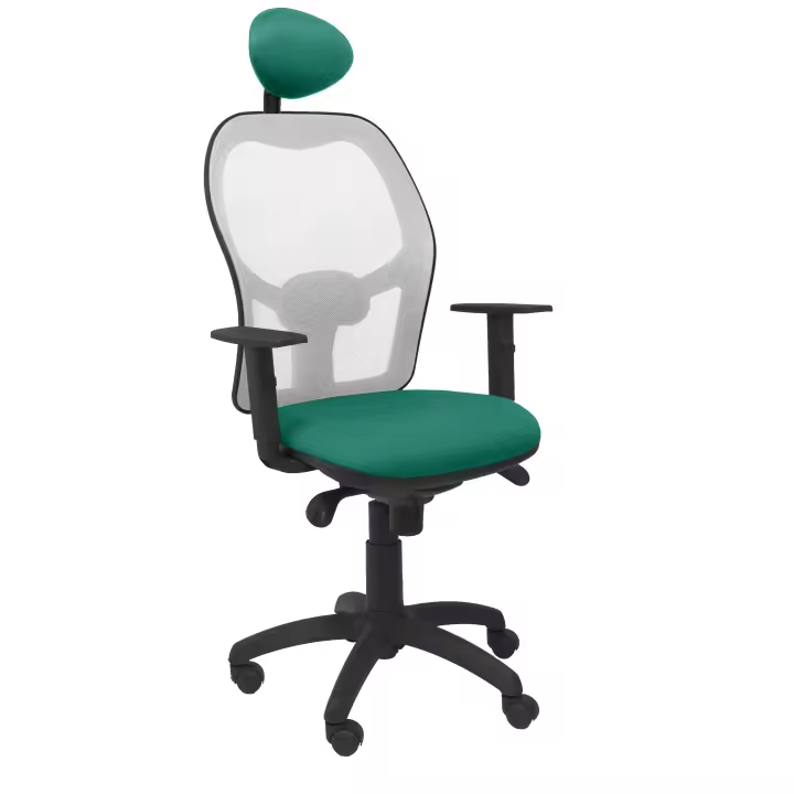 Silla de Oficina Ergonómica Piqueras Y Crespo con Malla Transpirable y Cabecero Fijo - 1