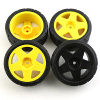 Pneumáticos De Carreras RC RS Para Carrocería En Carretera Adecuados Para 1/10 Tamiya TT01 TT02 XV01 TA06 PTG-2 HPI HSP KYOSHO Chevrolet C3 Ruedas De Plástico - details 12