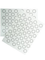 1PC Sillín De Hornear De Silicona Para Horno Reutilizable Antideslizante Fácil De Limpiar 40cm/15.75 X 30cm/11.75 Pulgadas Blanco Para Macarons Y Galletas - details 8